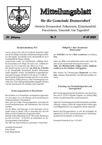 Amtsblatt August 2023